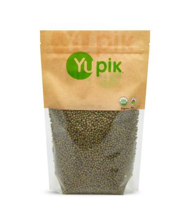 Yupik Organic Mung Beans Non-GMO Vegan Gluten-Free 1 Kilogram 1 kg (Pack of 1)