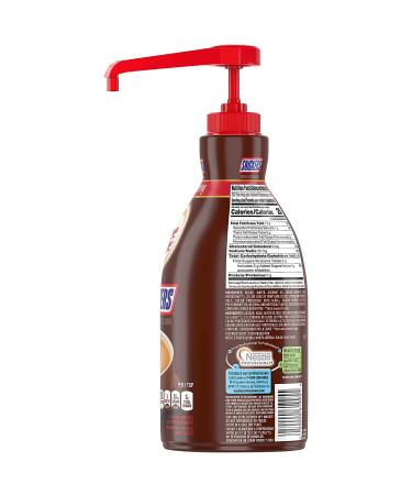 Nestle Coffee mate Snickers Coffee Creamer Pump Bottle 50.7 Fl. Oz. (Pack of 2) Non Dairy, No Refrigeration - Buy Now! - Buy Online on GoSupps.com