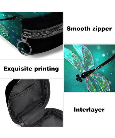 Cartoon Green Animal Period Bag | Sanitary Napkin & Makeup Storage | Pad Holder 2537 - Buy Online on GoSupps.com