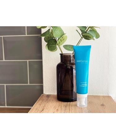 SkinSense Hydranet Hydrating Collagen Gel 100ml - Vegan Moisturiser & Face Serum for Menopausal Skin - Plant-Based Collagen Mask for Hydration - Buy Online on GoSupps.com