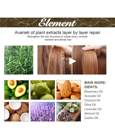 DSSdoliV Veganic Hair Growth Oil - 100% Natural Rosemary & Argan Oil for Unisex Hair Loss & Thickening | 2.02 Fl Oz - Buy Online on GoSupps.com