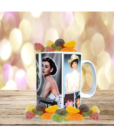 Hepburn Personalised Movie Icon Mug with Choice of Sweets Gift - Buy Online on GoSupps.com