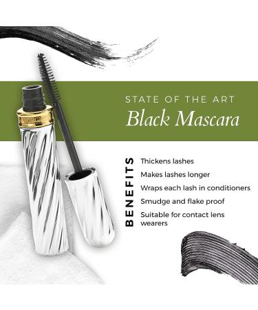 Borghese Superiore State-of-the-Art Mascara Black 0.3 oz - Long-Lasting Volume and Definition - Buy Online on GoSupps.com