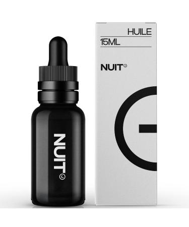 Night 45% CBD | 0% THC | Made in France | 15ml - 450 Drops | Hemp Seed Oil + Valerian + Lemon Balm + Passion Flower | Lemon Taste | Super Sleep