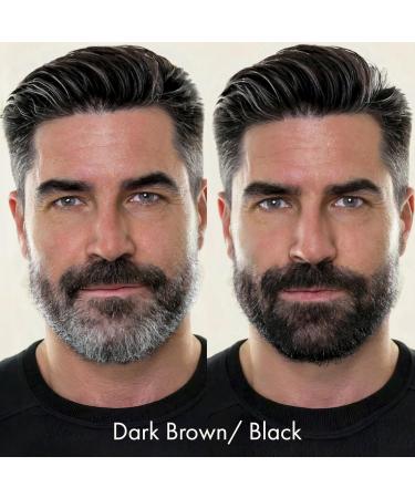 The Beard Mascara de Goals for Him Mascara pour barbe | Couvre les poils gris de la barbe et des sourcils d finit et donne du volume (Dark Brow/Black) - Buy Online on GoSupps.com