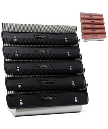 Hair Extension Refit Rack | By HairMadeEasi | Hair Extension Tools | Perfect For Refits (Black)