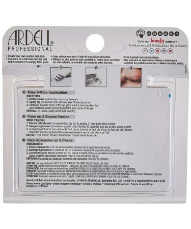 Ardell Individual Trios Eyelash Black Short - Precision-Style Lashes - Buy Online on GoSupps.com