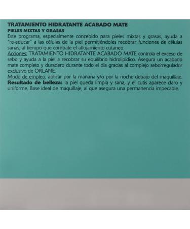 ORLANE PARIS Purete Hydro-Matifying Care 1.7 oz | Buy Internationally - Best Hydrating Skincare - Buy Online on GoSupps.com