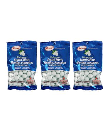 Kerr's Wintergreen Scotch Mints - 3 Pack Net Weight 540 Grams