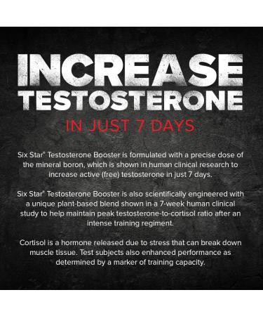 Six Star Six Star Pro Nutrition Testosterone Booster Elite Series 60 Caplets - Buy Online on GoSupps.com