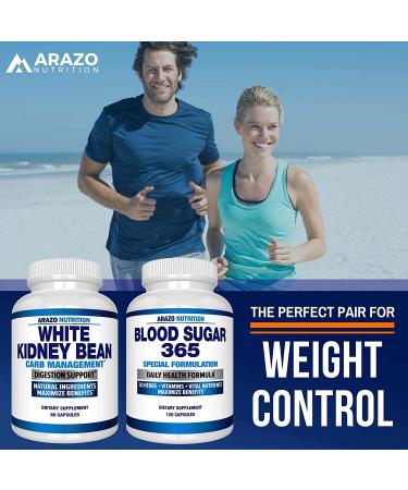 White Kidney Bean Extract - Pure Carb Blocker & Fat Absorber for Weight Support by Arazo Nutrition - Buy Online on GoSupps.com