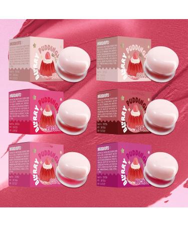  Generisch Lip Pudding Pot New Lip & Cheek Blurry Pudding Pot Blurring Makeup Blush Versatile Construction Matte Velvety Finish Lip Pudding Pot with Brush (#D 30G) - Buy Online on GoSupps.com