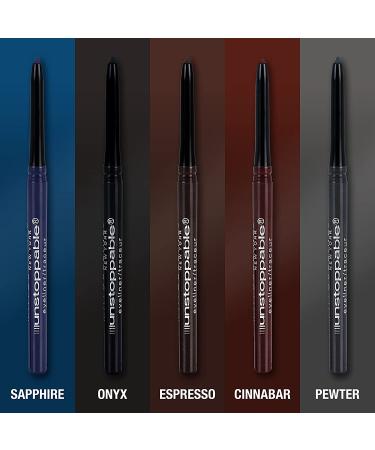 Maybelline Unstoppable Mechanical Eyeliner Pencil Dual Pack - Cinnabar (2 Count) | Long-lasting & Smudge-proof - Buy Online on GoSupps.com