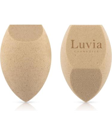 Makeup Sponge Set with Precious Tea - Luvia Cosmetics - Makeup Blender Diamond Shape - Buy Online on GoSupps.com