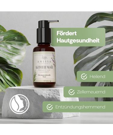 ANISSA Natural Cosmetics Body Oil 100 ml for sensitive skin activation oil regenerates and nourishes without parabens and animal testing vegan & Made in Germany 100 natural - Buy Online on GoSupps.com
