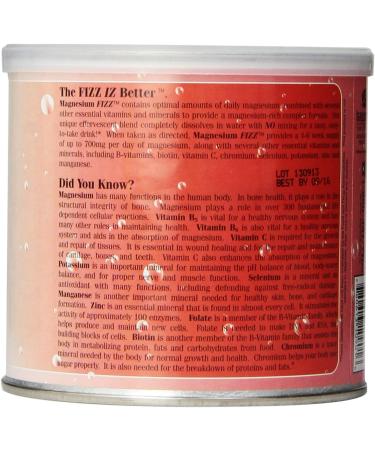 Natural Balance Magnesium Fizz Cherry | 17.4oz - Fast-Acting Magnesium Supplement - Buy Online on GoSupps.com