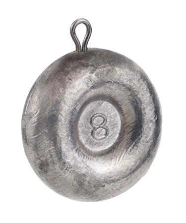 Hlotmeky Fishing Weights Sinkers Saltwater Coin Sinkers for Drifting Trolling Fishing 1-Ounce / 10-Pack