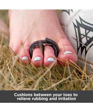 BraceAbility Buddy Tape Toe Splint Wraps - Non-Slip Taping Straps for Toe Injuries (2-Pack) - Buy Online on GoSupps.com