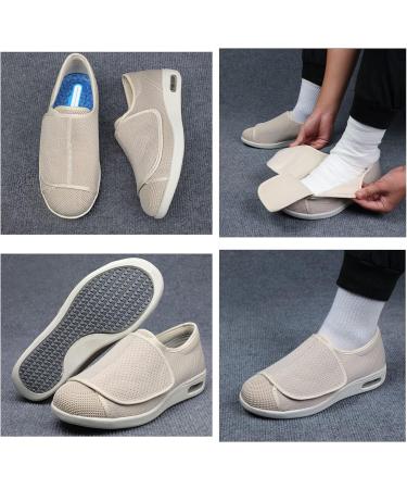 TDHLW Diabetic Orthopedic Shoes | Women's Air Cushion Slip-On Diabetic Walking Sneakers with Arch Support - Size 13 E - Buy Online on GoSupps.com