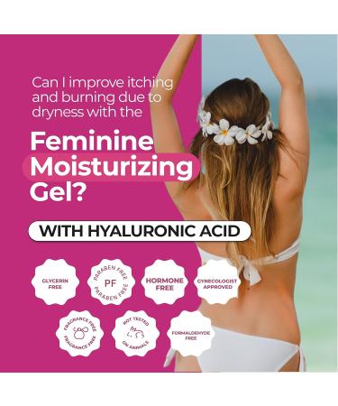 ZENZSUAL Feminine Moisturizing Gel | Hyaluronic Acid 100% Vegan pH Balancing Water-Based No Glycerin/Paraben | Made in USA - 1 Oz - Buy Online on GoSupps.com