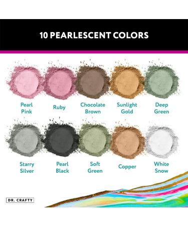 Mica Powder for Epoxy Resin - Candle Making and Crafts | Pigment Powder for Resin - Epoxy and Candle Dye | Neutral Shade - Buy Online on GoSupps.com