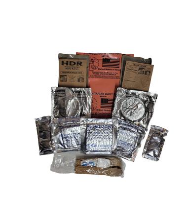 HUMANITARIAN DAILY RATION MRE - Random Menu | New Inspection Date 2/2022 | Made in USA by Sopacko | Authentic USGI Rations - Buy Online on GoSupps.com