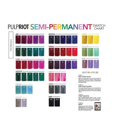 Pulp Riot Jam Semi-Permanent Hair Color 4oz - Vibrant Shade (1 Pack) - Buy Online on GoSupps.com