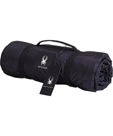 Spyder Waterproof Stadium Blanket 50 x 72 - Heather Gray/Black - Ideal for Camping, Picnics, Beach, Concerts - Buy Online on GoSupps.com