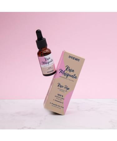 Mayo Flower Pure Rosehip Oil Cold Pressed Natural Moisturizer Anti Wrinkle Acne Treatment Stretch Marks Scars Burns - Buy Online on GoSupps.com