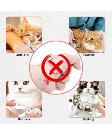 Adjustable Cat Muzzle for Bathing | Breathable Mesh & PVC Protection | Perfect Cat Care Accessory - Buy Online on GoSupps.com