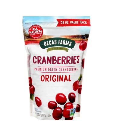 Paradise Meadow Premium Dried Cranberries, 32 Ounce