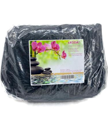 Incontinence Mattress Pad - Black Fitted Undersheet 220x220 cm for Ultimate Protection - International Shipping Available - Buy Online on GoSupps.com