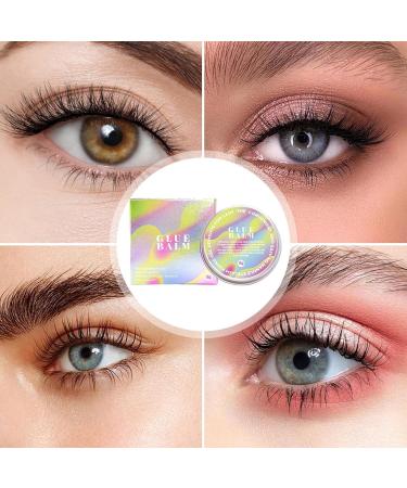 Lash Lift Glue Adhesive - Non-irritating Lifting Lash Wax Fixing Glue 12g - Eyebrow Perm Glue Balm Non-irritating Lifting Lash Wax Fixing Glue for Wedding Travel - Buy Online on GoSupps.com
