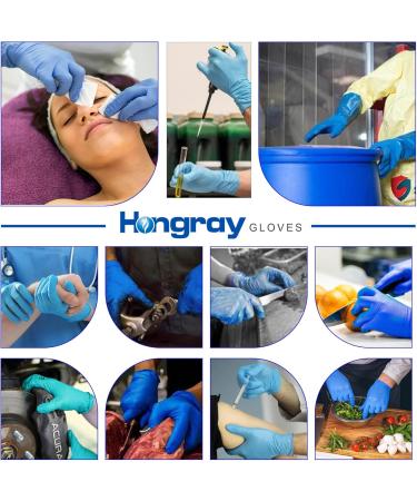 Nitrile Gloves Latex Free Powder free 100 Pcs Per Box (Medium Blue) - Buy Online on GoSupps.com