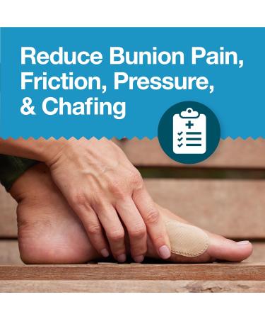 ZenToes Premium Bunion Pads - Waterproof & Odor Resistant Cushions (24-Pack) - Prevents Friction & Pressure - Buy Online on GoSupps.com
