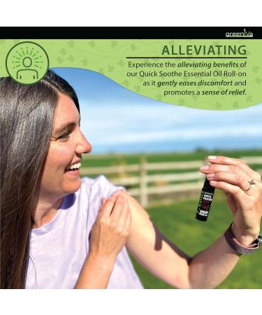 GreenIVe 7 500mg Hemp Roll-On Quick Soothe Therapeutic Essential Oil Blend for Topical Targeting Roll-On (4 Pack) - Buy Online on GoSupps.com