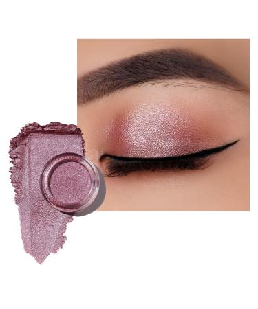Oulac eyeshadow rose gold |High pigmented cream-like shadow |Waterproof & durable |Satined Metallic Finish | Interior & wrinkle-free eye makeup | vegan & cruelty-free | 06g (12) Lustering - Buy Online on GoSupps.com