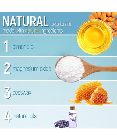MAGSOL Natural Deodorant for Men & Women - Mens Deodorant with Magnesium - Perfect for Ultra Sensitive Skin Aluminum Free Deodorant for Women Baking Soda Free 3.2 oz (Patchouli) - Buy Online on GoSupps.com