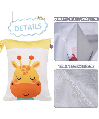 Seaur Waterproof Diaper Bag & Wet Bag | Ideal for Daycare Beach Gym - 30x40cm - Buy Online on GoSupps.com