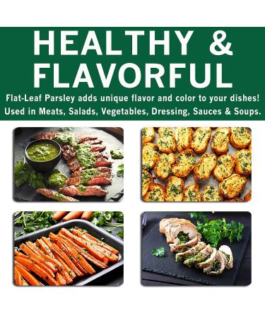 Dried Parsley Flakes 1.7oz - Kosher Certified, Gluten Free, Non GMO | Spices Village - Buy Online on GoSupps.com