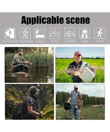 JIABEIUS 6 Pcs Premium Mosquito Head Net Set for Camping, Hiking & Fishing - Extra Fine Mesh for Ultimate Insect Protection - Buy Online on GoSupps.com