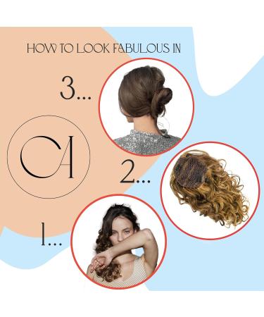 CAISHA 18" Hairpiece Ponytail Extensions Voluminous Wavy Blond Mix PH10 blond mix #27T613 PH10 - Buy Online on GoSupps.com