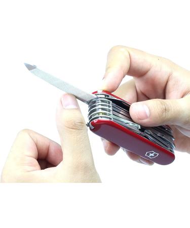 Victorinox Swiss Army Multi Tool SwissChamp Pocket Knife Red