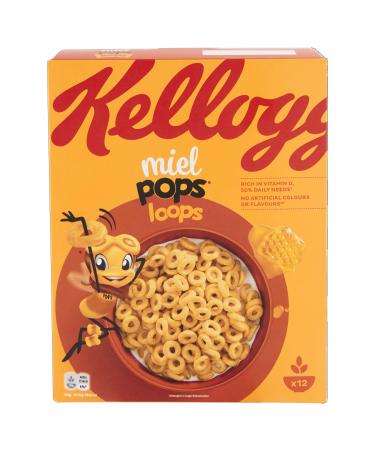Kellogg'S Miele Pops 0 375 kg Miel. 375 g (Lot de 1)