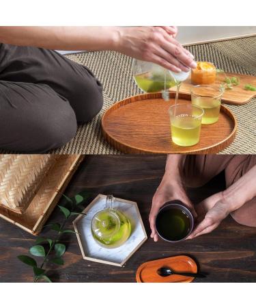 Asayu Japan Premium Gyokuro and Genmaicha Blend Japanese Green Tea - Roasted Brown Rice with Gyokuro Powder 100% Made in Japan 2.5 g x 15 bags for Evening Relaxation - Buy Online on GoSupps.com