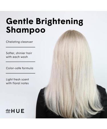 dpHUE Gentle Brightening Shampoo 8.5 oz - Color Safe Vegan & Cruelty Free Hair Care - Boosts Brightness & Shine with Fresh Floral Scent - International Shipping Available - Buy Online on GoSupps.com