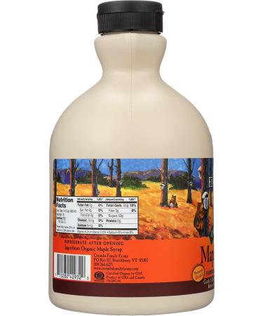 Coombs Family Farms Organic Maple Syrup - Grade A Dark Color, Robust Taste, 32 Fl Oz - Buy Online on GoSupps.com