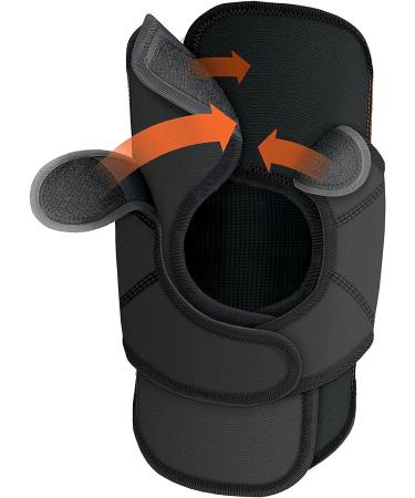 Shock Doctor Knee Brace Wrap - Patella Stabilizing Knee Support - Lightweight Compression for Muscle Stability - Medium Size - Buy Online on GoSupps.com