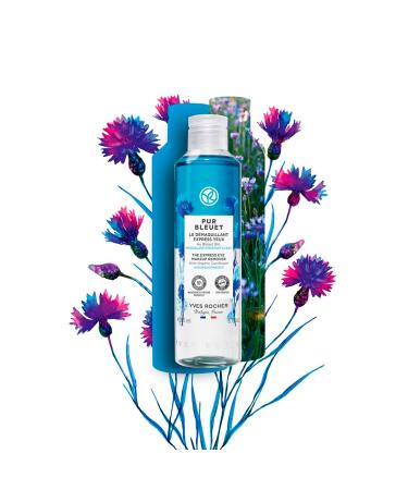 Yves Rocher Yves Rocher Express Makeup Remover for Eyes and Lips PURE CORNBLE - Biphasic formula with organic cornflower - Removes makeup