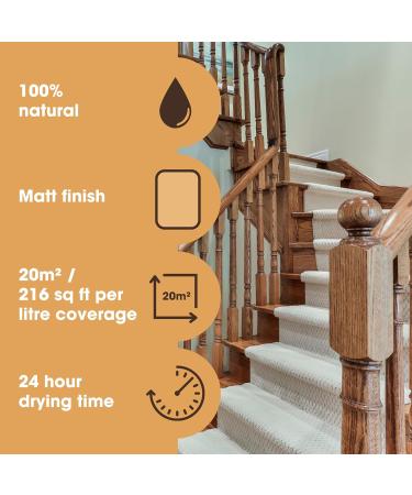 Furniture Clinic Pure Tung Oil - Non-Toxic Food Grade Water Resistant Finish for Wood - Ideal for Indoor & Outdoor Surfaces - 17oz - Buy Online on GoSupps.com